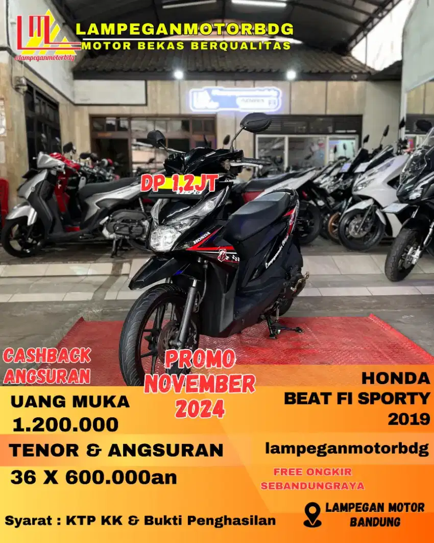 Honda Beat Fi Sporty cw 2019