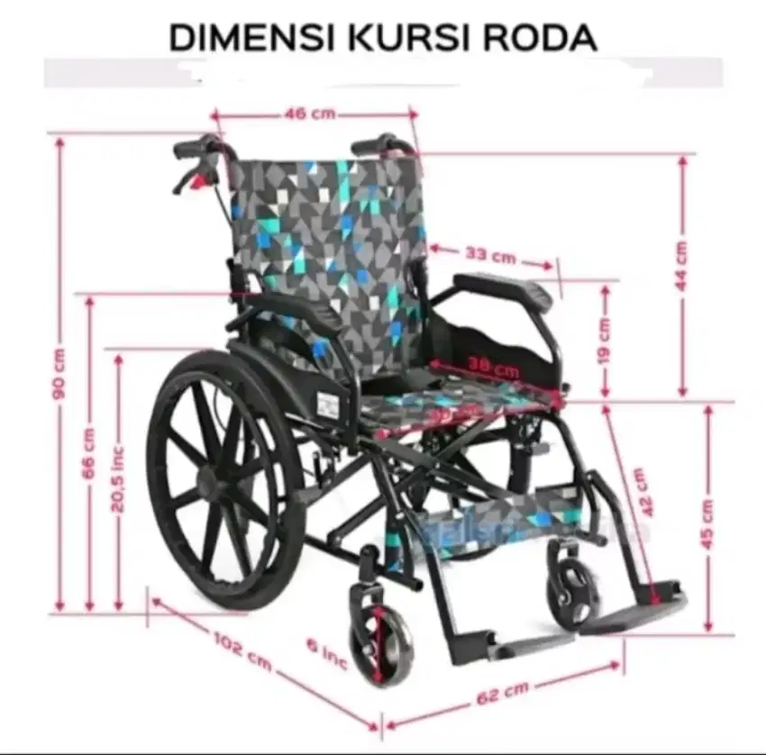 Kursi Roda Comfy