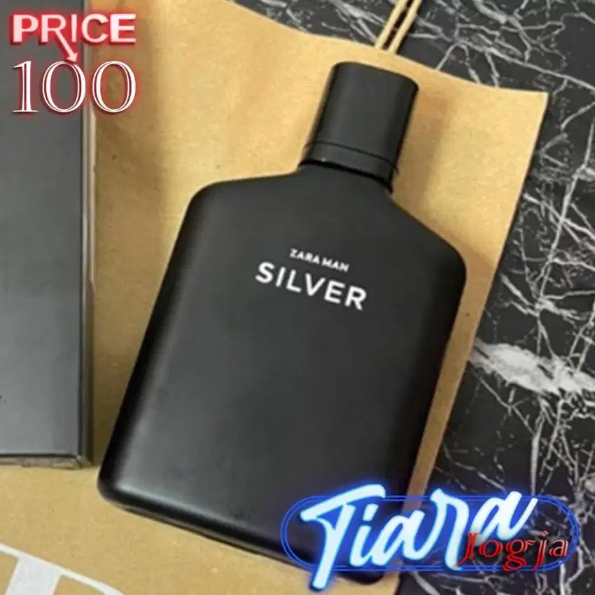 Parfum Zara Man Silver 90ml Ori Singapore