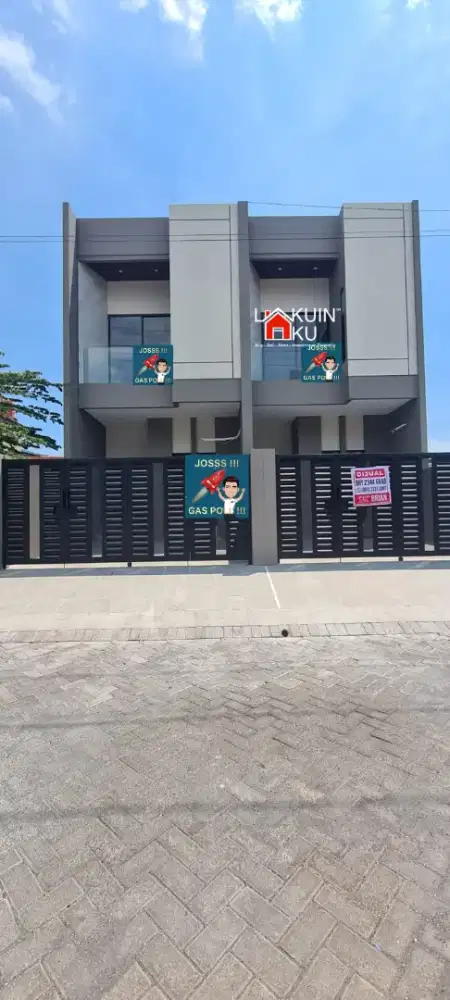 Dijual Rumah New Modern Minimalis Mewah Tenggilis,Jemursari,Jawa Timur