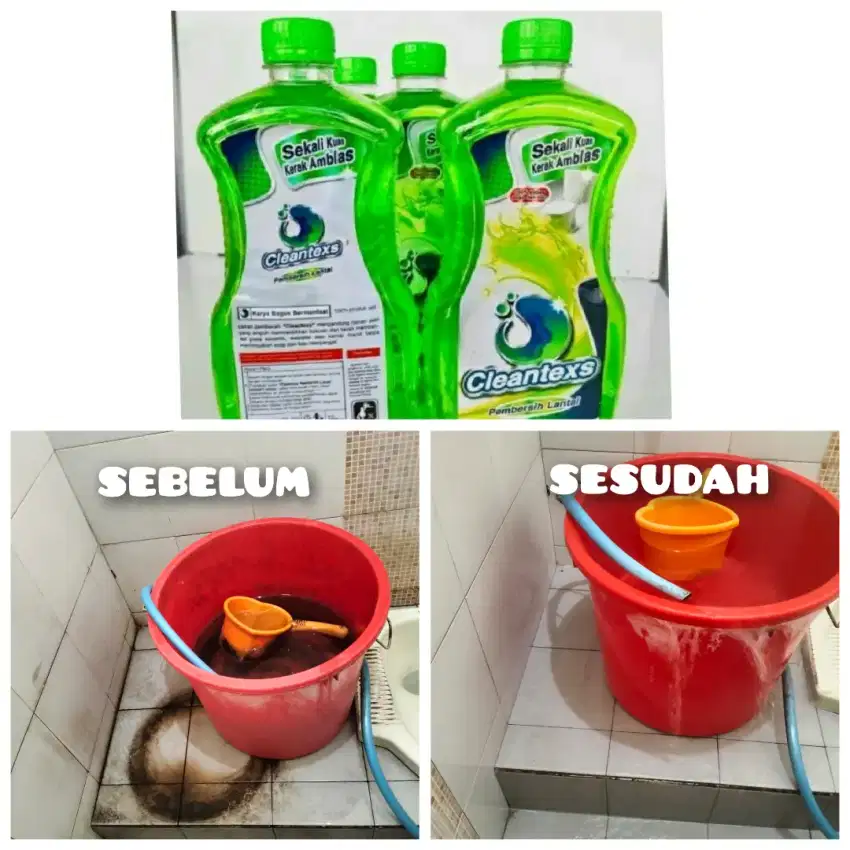 Pembersih porselin kamar mandi