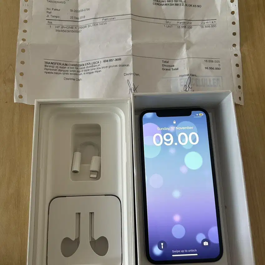 Iphone X Silver 256 GB