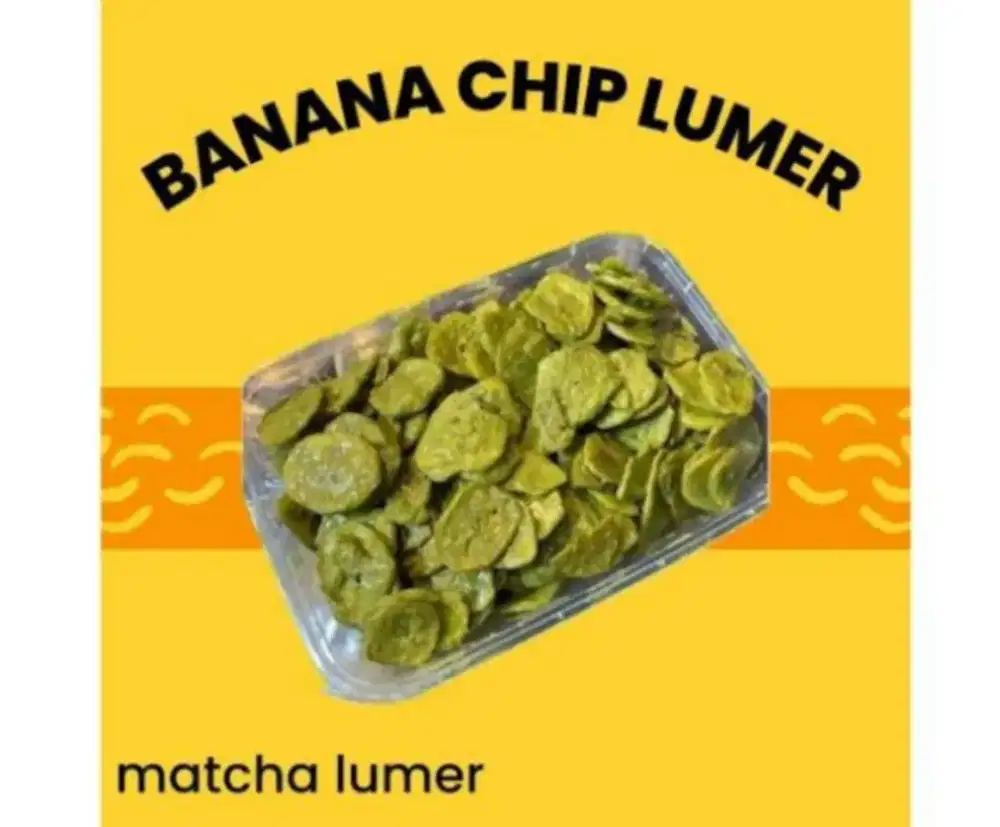 Kripik Pisang Greentea