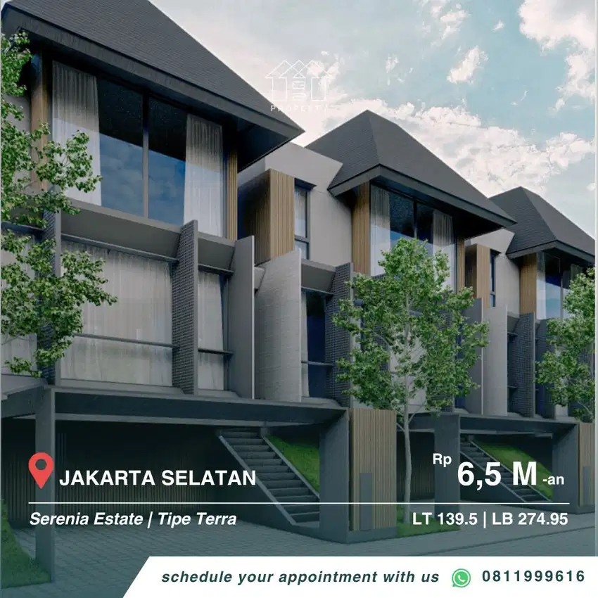 Rumah Mewah Brand New Cluster Terra Serenia Estate Pondok Indah