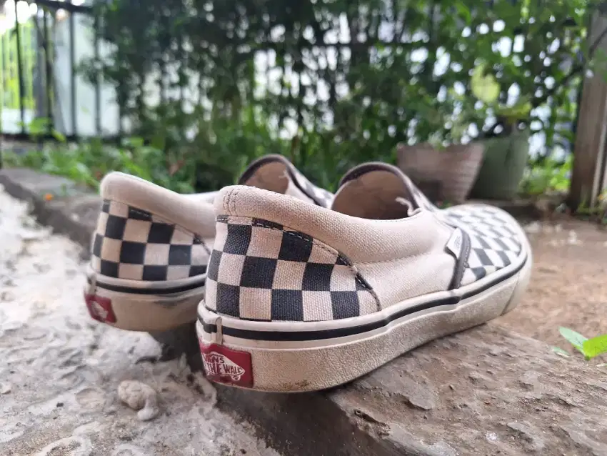 Vans Slip On Checker Board Japmar Size 42