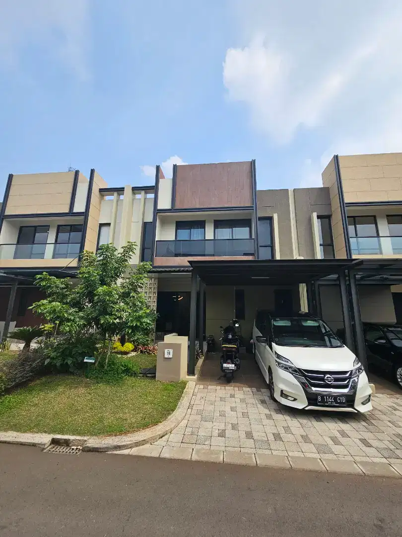 Rumah Cluster CARSON gading serpong 8 x 15