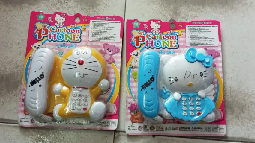 Mainan anak telephone mainan