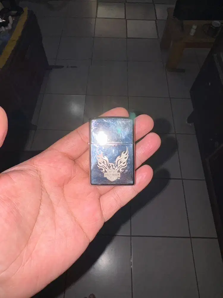 Zippo Harley Davidson Silver Original