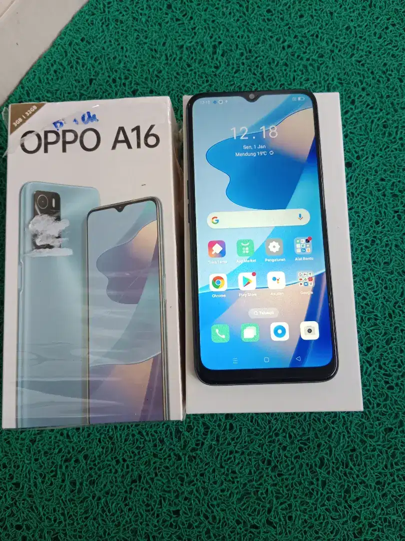 oppo a16 ram 3/32gg masih jos, 900 nego bisa tukar tambah