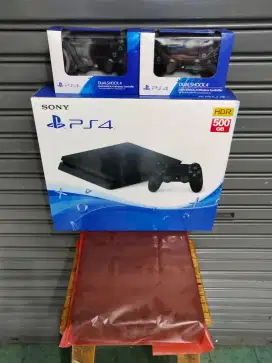 PS4 SLIM 500GB H E N 11.00 LANGSUNG MAIN TANPA STB FULL GAME(BARU)