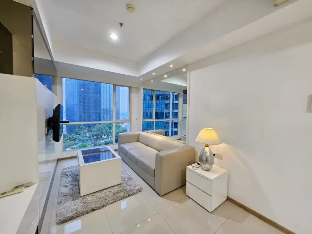 Disewakan Cepat Apartment Casagrande 1 Bedroom Balcon Full Furnish