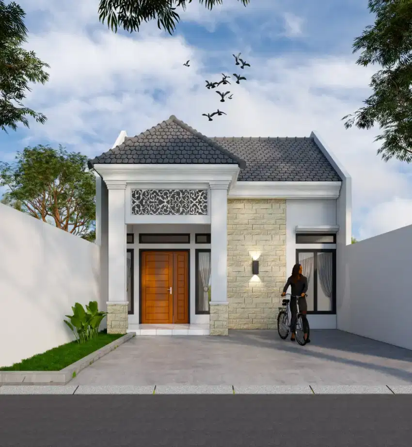 Rumah baru cocok untuk villa 3 KT Luas tanah 600m2