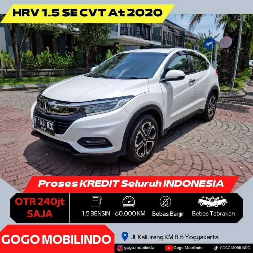 [Dp10jt] HRV 1.5 SE CVT Matic 2020 ISTIMEWA Kredit Murah