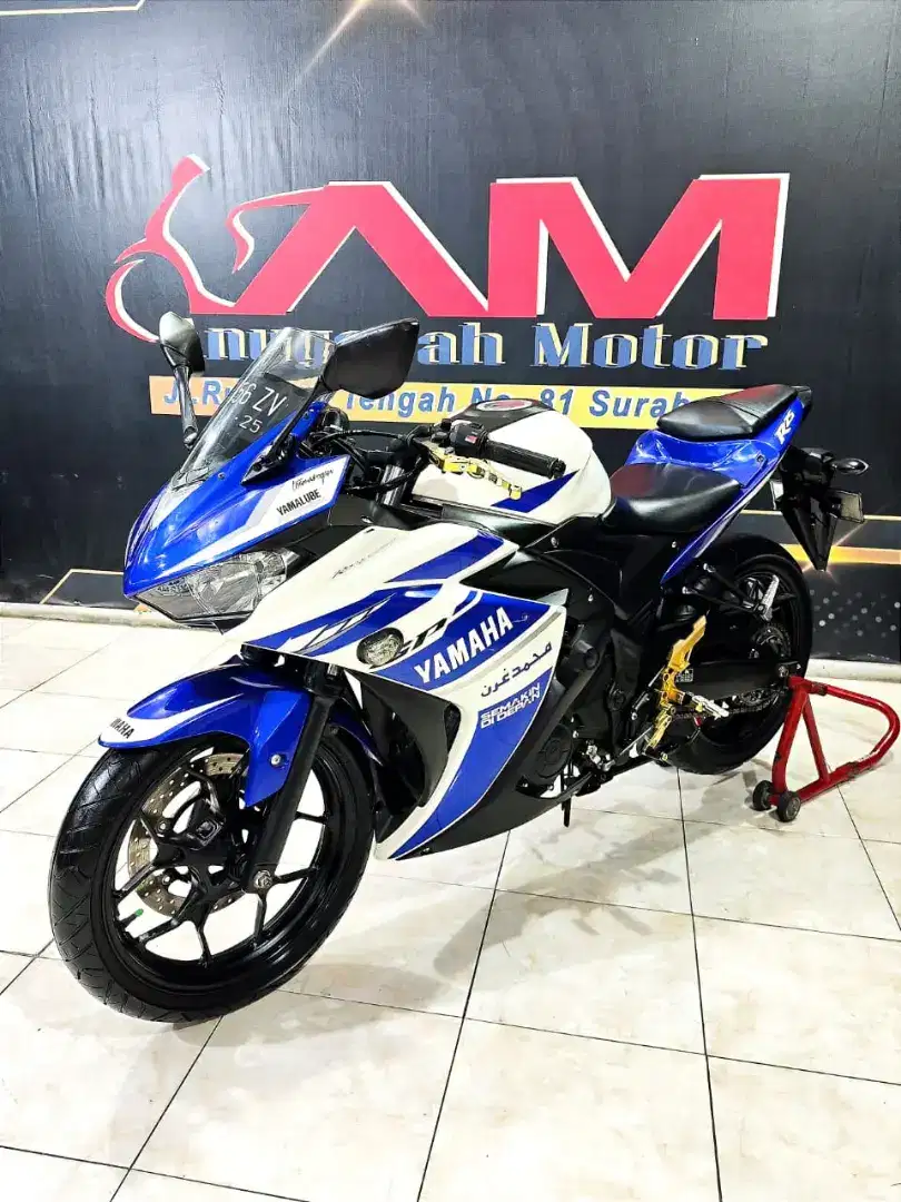 Ready boskuh Yamaha R25 2015 odo 8rb. Anugerah Motor rungkut tengah 81