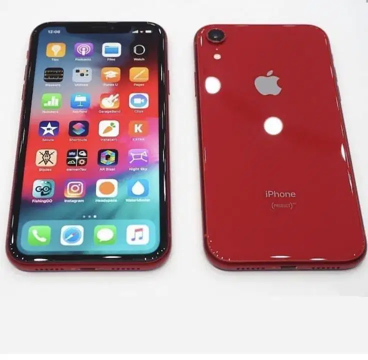 iphone XR red 64gb lengkap