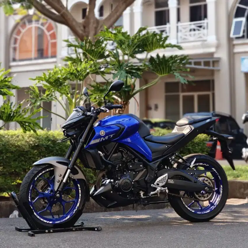 YAMAHA NEW MT25 BIRU 2020 KM LOW MANTAP PAJAK HIDUP