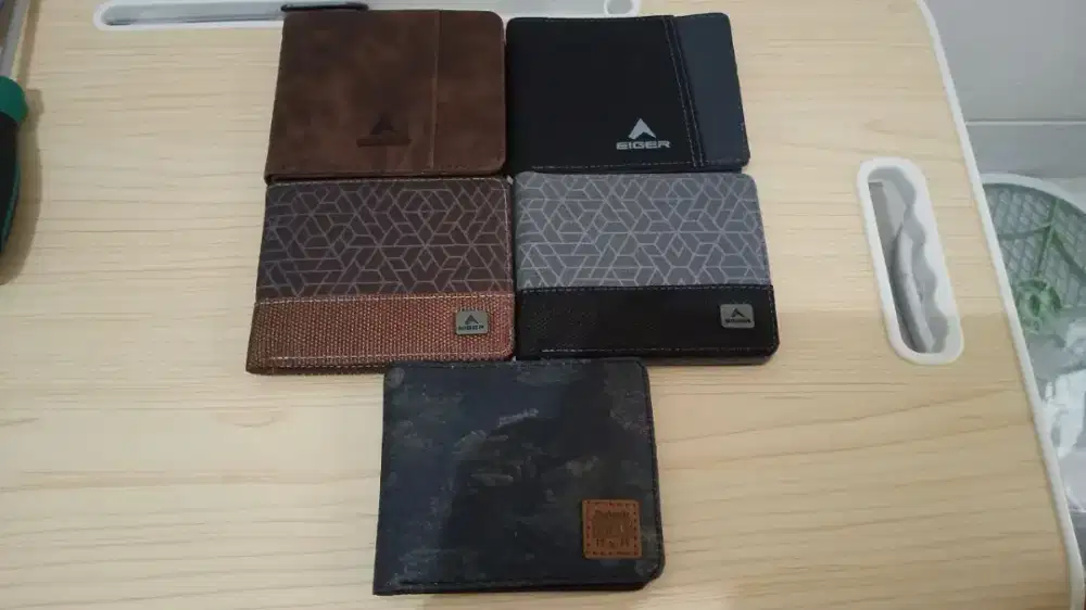 100rb BARU-Promo Dompet Eiger 100% Original bahan canvas mix kulit