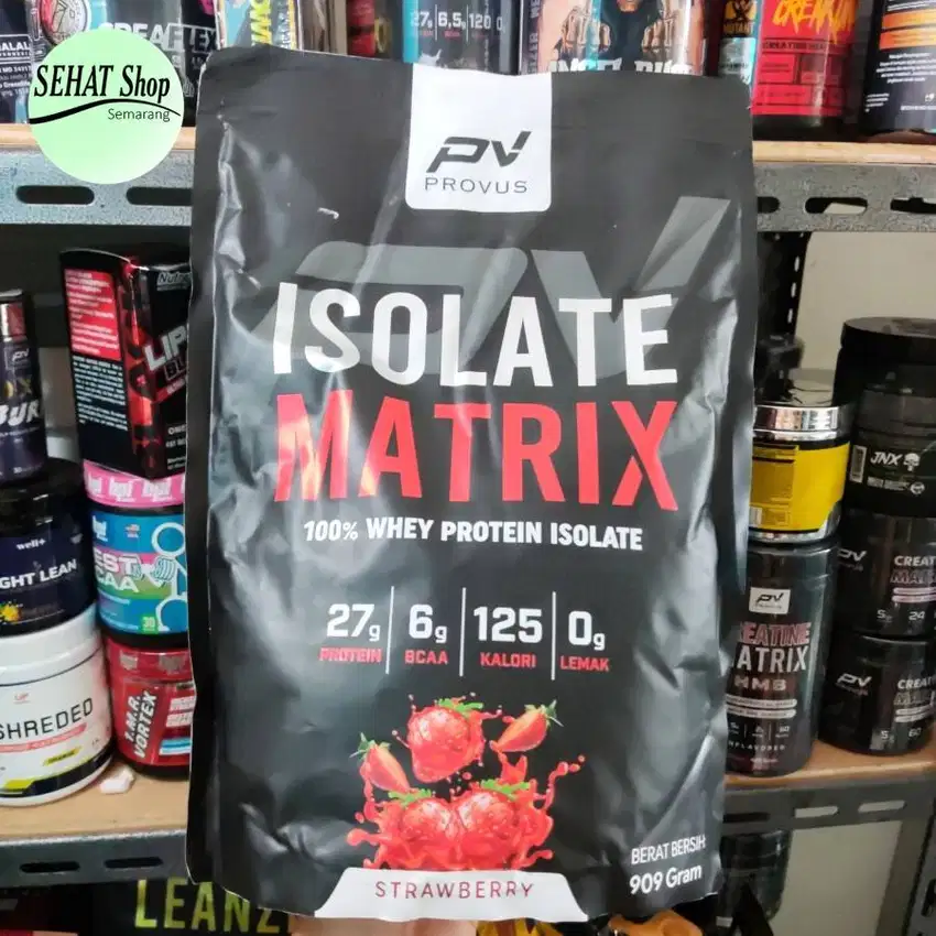 Provus Isolate Matrix 900gr 2lbs Whey Protein Suplemen Fitness