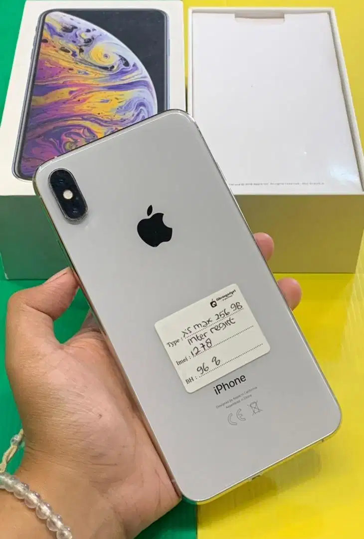 IPHONE XS MAX 256GB INTER REGIS PERMANEN NO MINUS