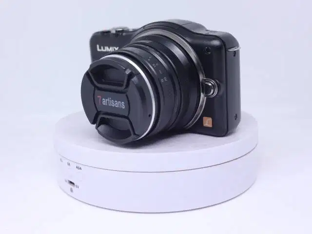 Lumix GF3C Lensa Fix 7artisan 25mm fullset no minus bukan M5