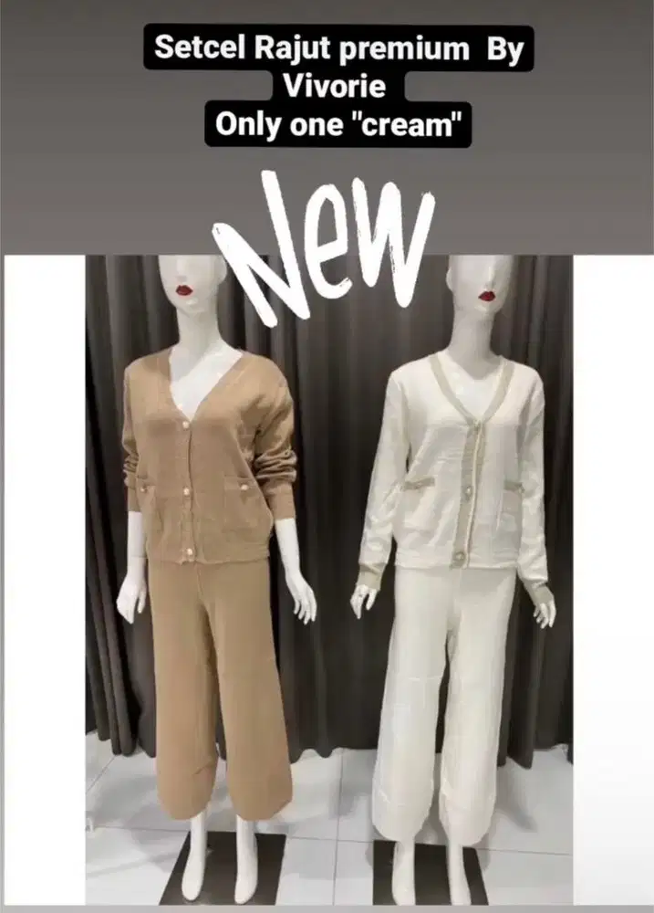 Setelan Rajut Premium