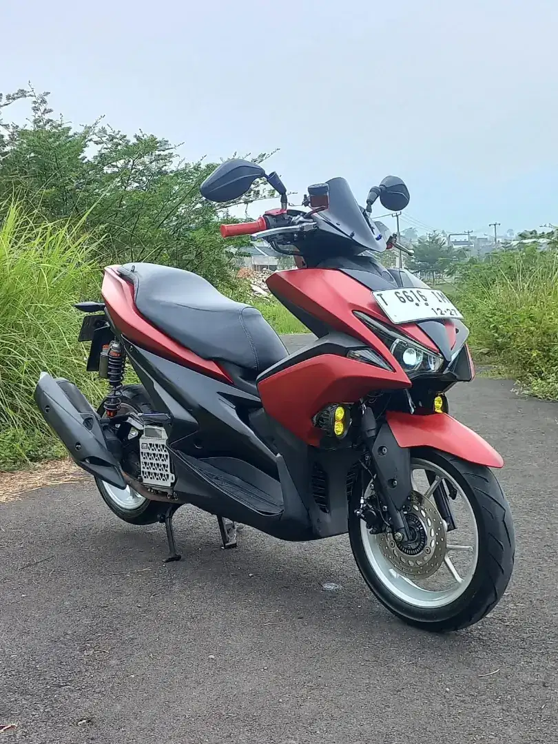 Jual cepat Aerox 2019 akhir ABS keyless Fullset lengkap siap pake