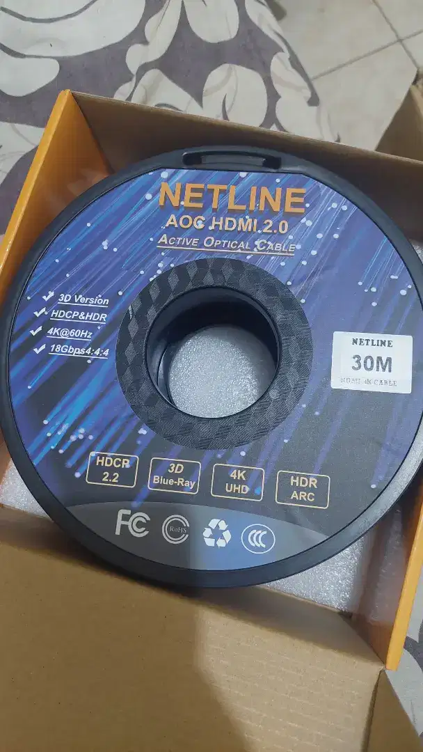 KABEL NETLINE HDMI OPTIC 30 M