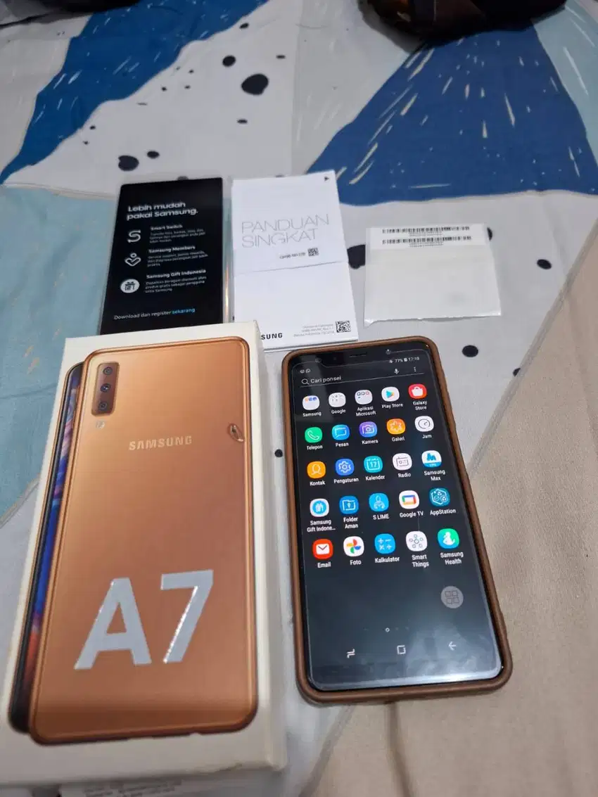 WTS Jual HP Samsung Galaxy A7 2018 eks Garansi Resmi SEIN