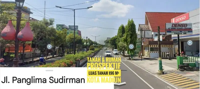 JUAL Tanah dn Bangunan rumh  tengah Kota Madiun