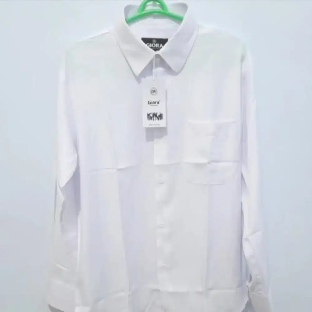 Kemeja polos Korean style cowok