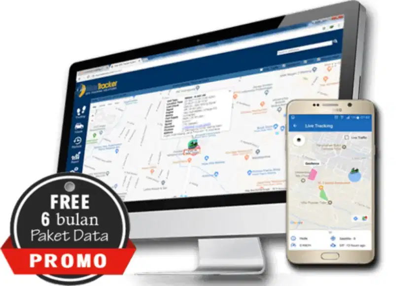 Smart GPS Tracker Akurat, Gratis Paket Data & Server Selamanya