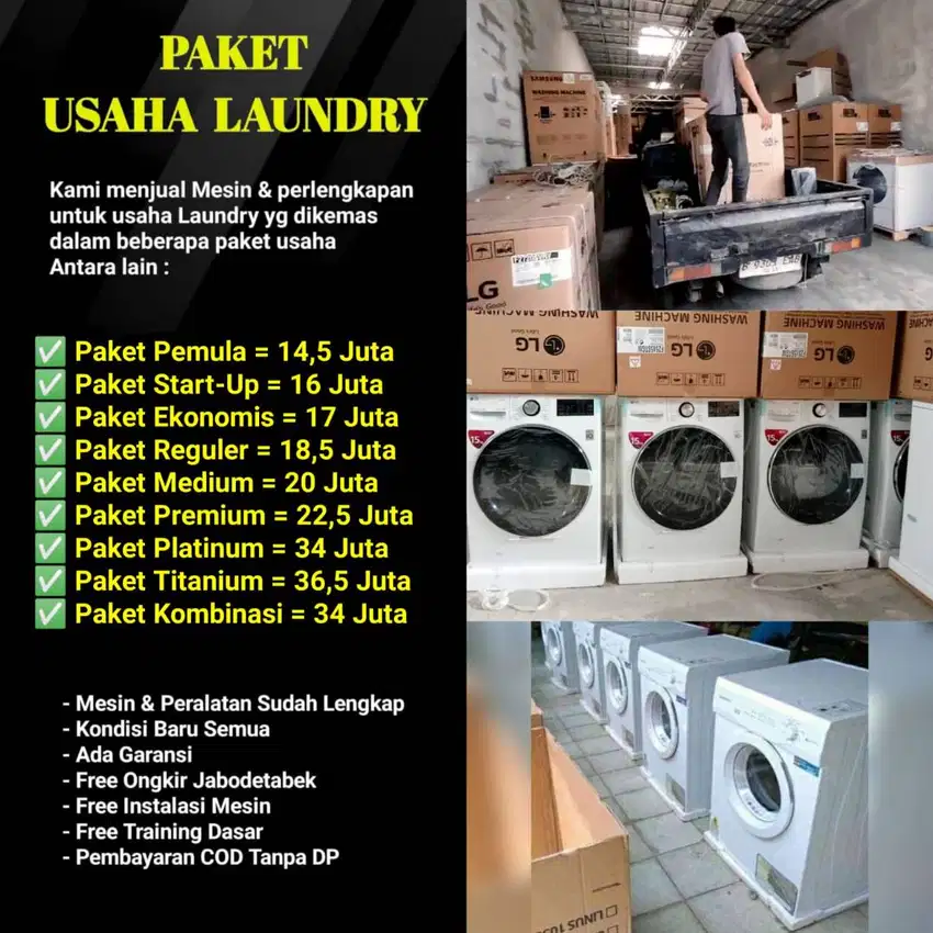 Perlengkapan laundry // Paket Lengkap Usaha Laundry