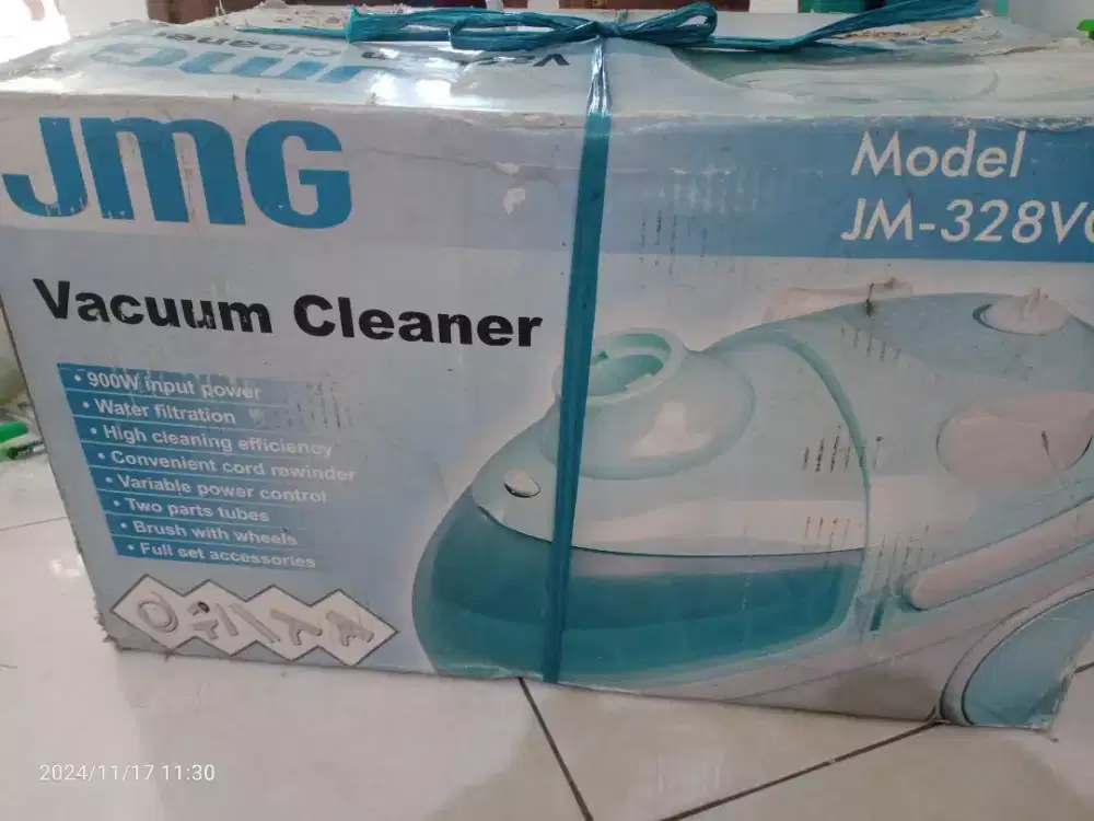 Vacuum Cleaner JMG bisa basah dan kering, kondisi istimewa
