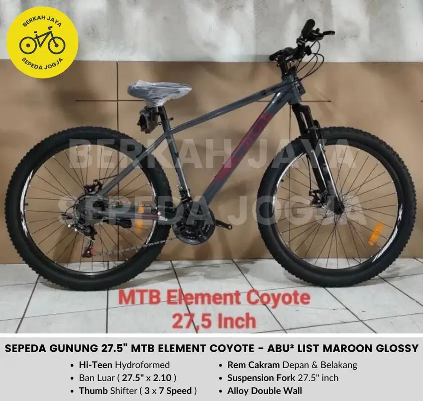 NEW Sepeda Gunung Dewasa 27,5” inch MTB Element Coyote MURAH