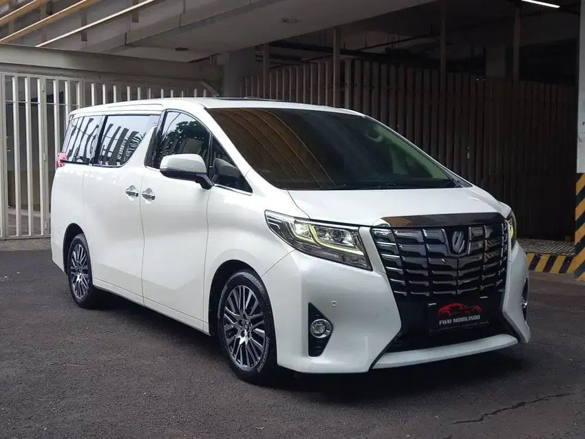 toyota alphard G AT 2015 putih, promo tanpa dp