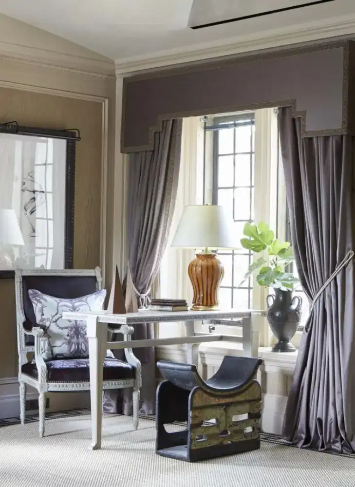 Jual gordyn gorden tirai vertikal roll blind jasa wallpaper dinding vi