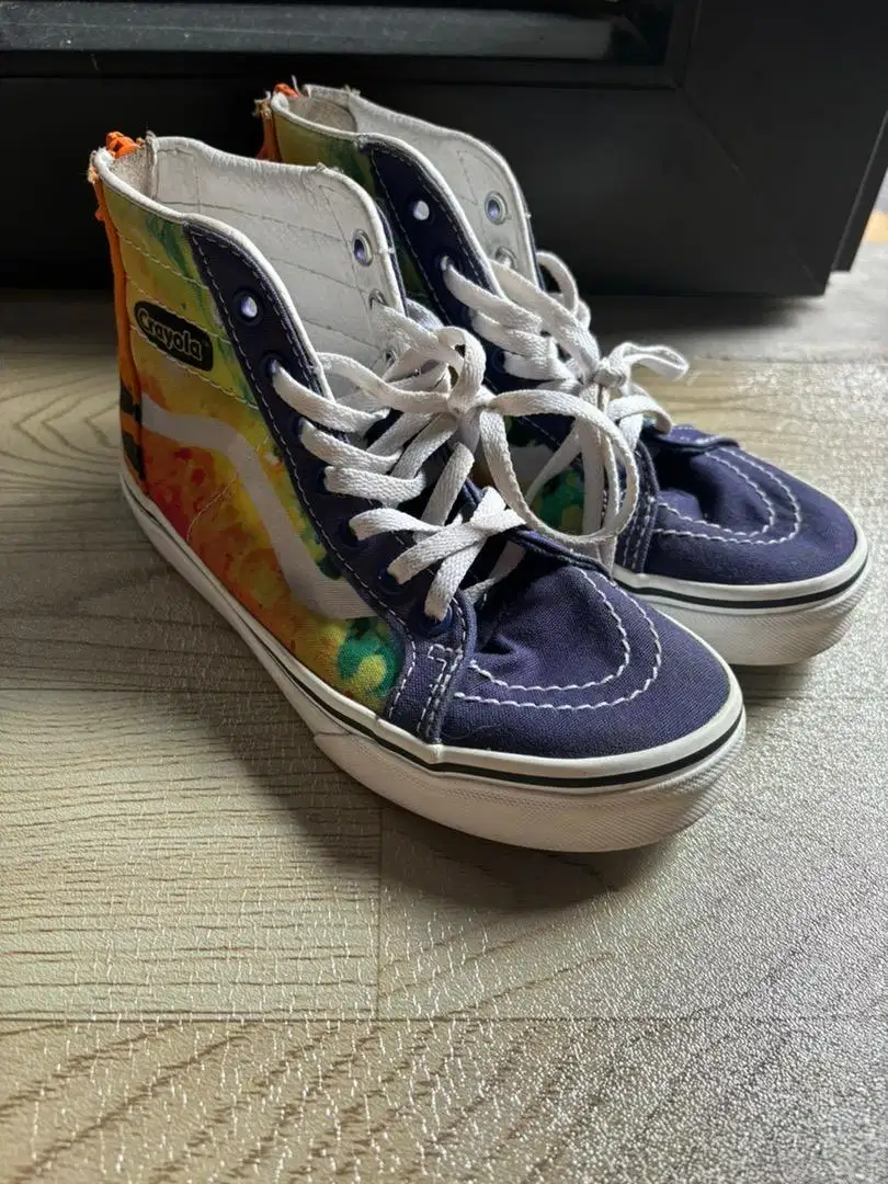 Preloved Vans Crayola size 31,5