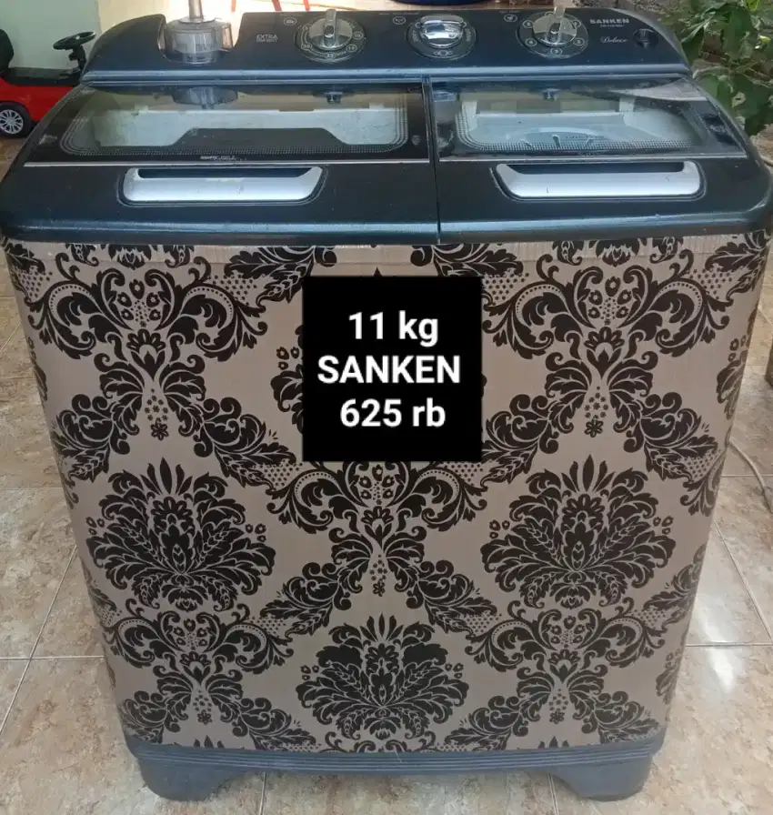 Mesin cuci 2 tabung, mesin cuci bekas