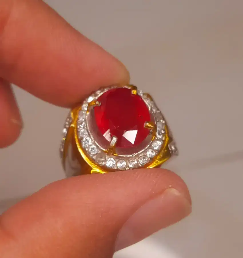 Natural Ruby ( Corundum  )