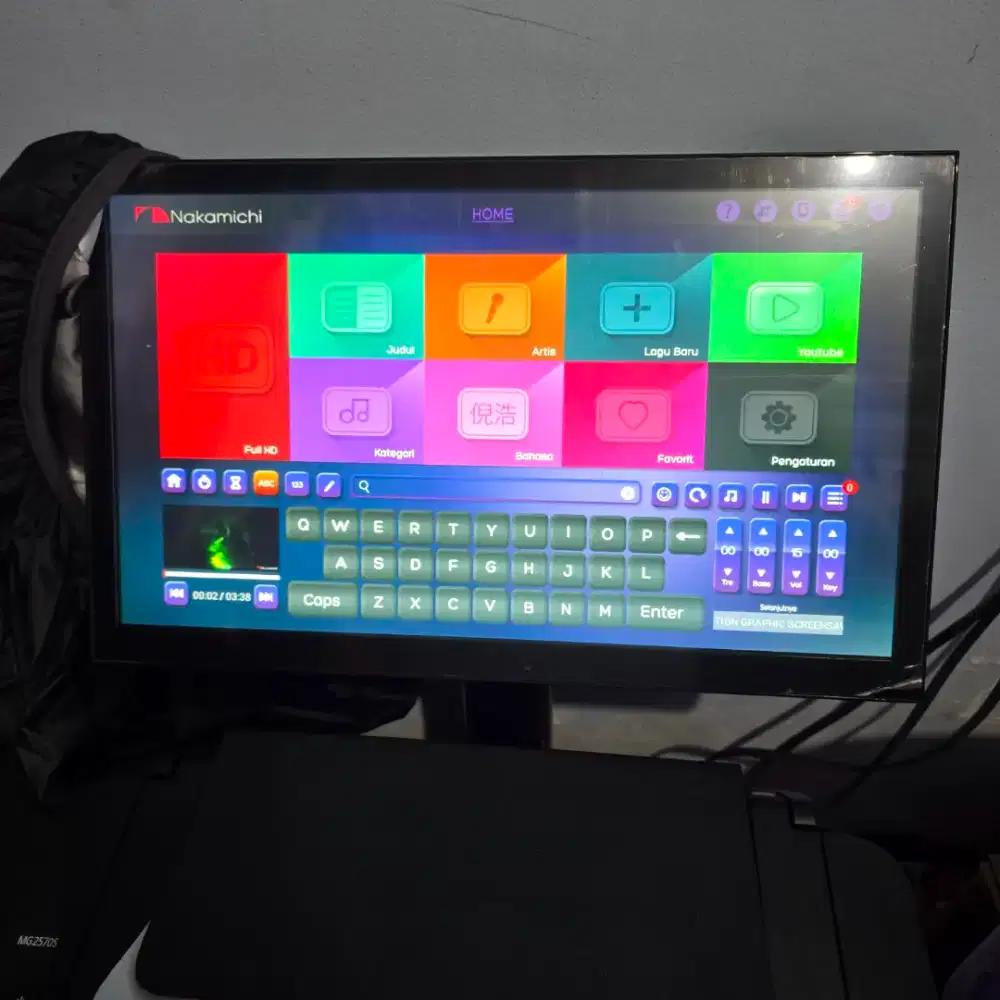 Home theater karaoke set Nakamichi