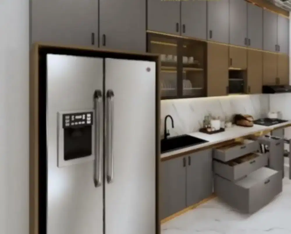 Kitchen set modern minimalis premium