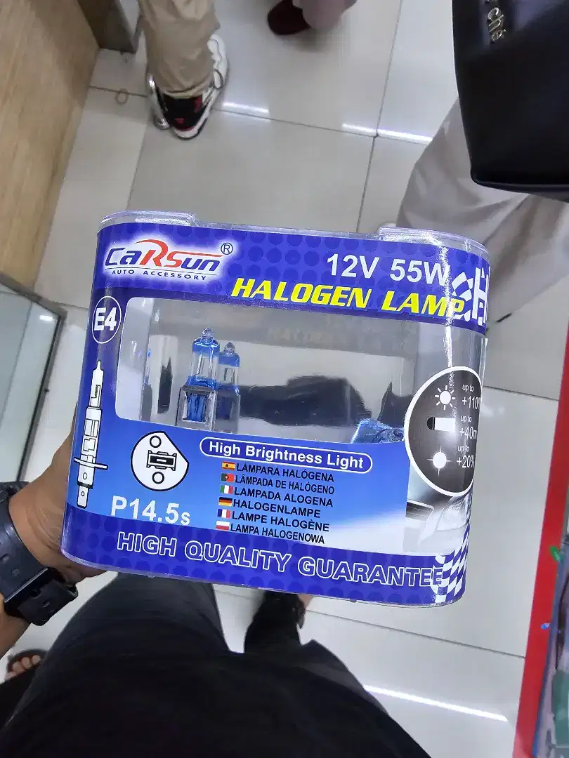 Lampu mobil e4 untuk lampu utama mobil anda