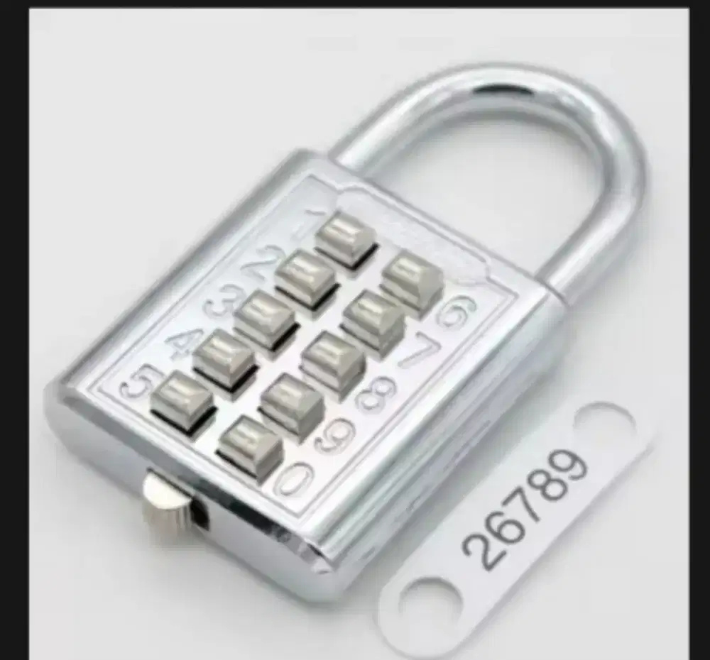 Gembok rumah digit satuan