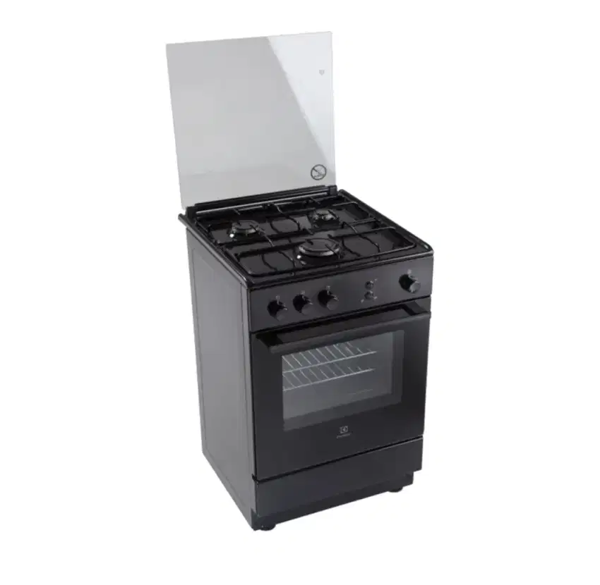 Free standing kompor + oven gas electrolux