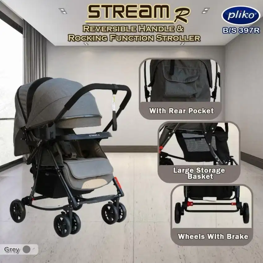 stroller pliko stream