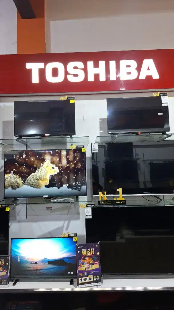 LED TV THOSIBA BISA DI KREDIT SYARAT CUKUP KTP