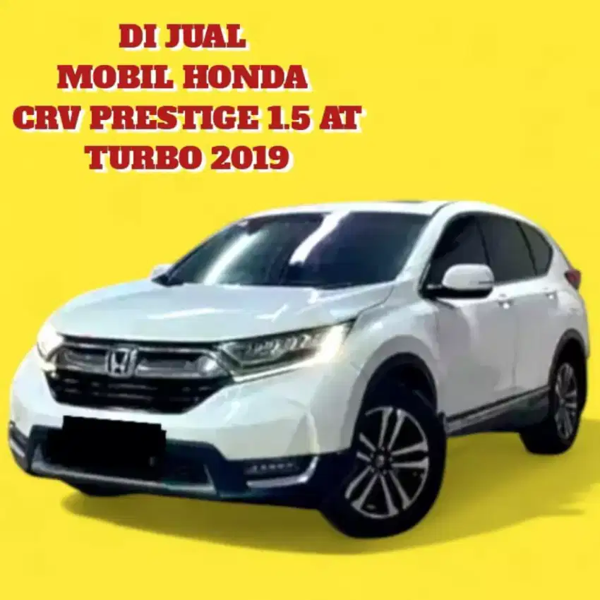 DI JUAL MOBIL HONDA CRV PRESTIGE 1.5 AG TURBO 2019