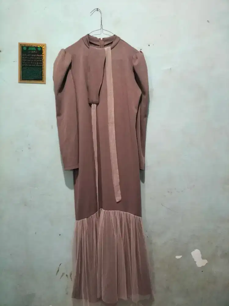 Dress wanita bahan knit