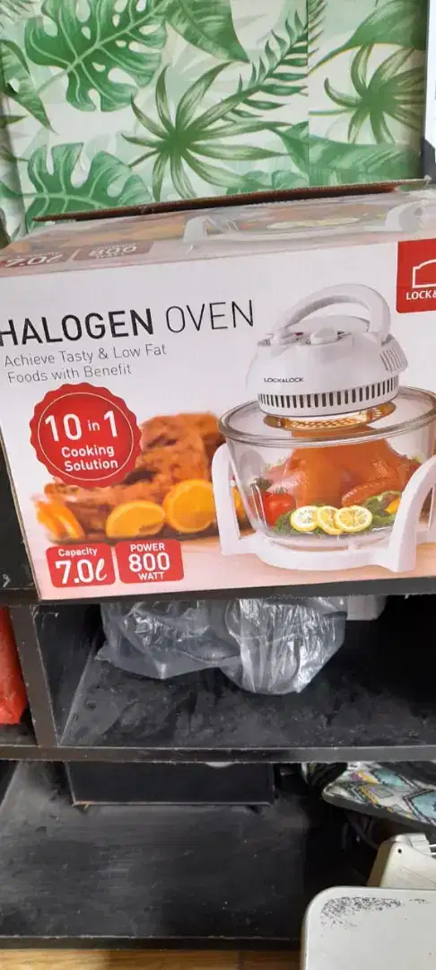 JUAL HALOGEN OVEN LISTRIK LOCK N LOCK