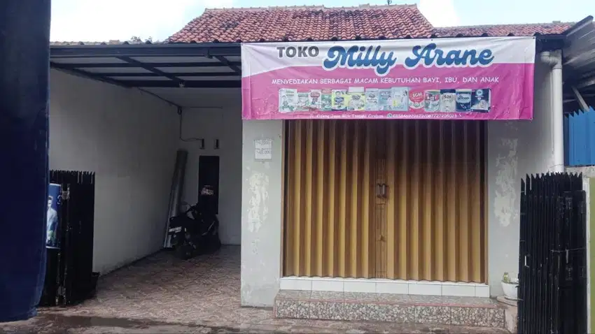 JUAL RUMAH + TOKO SIAP HUNI